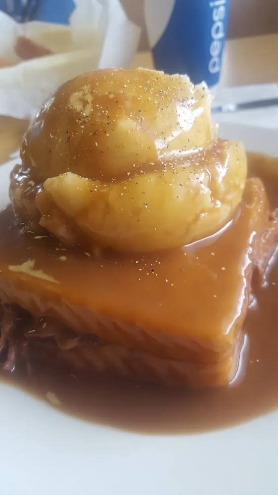 Open Faced Roast Beef